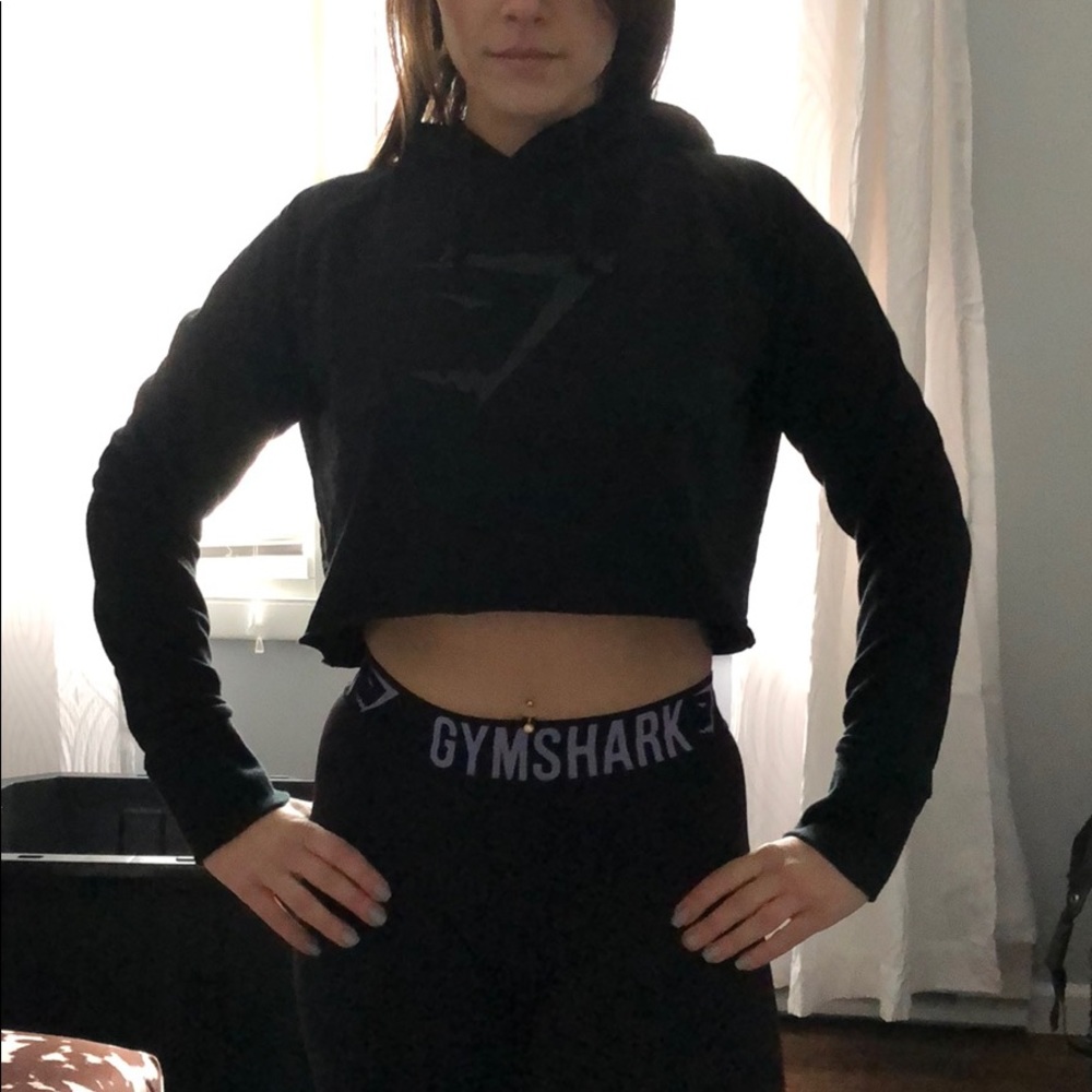Gymshark crop sweatshirt